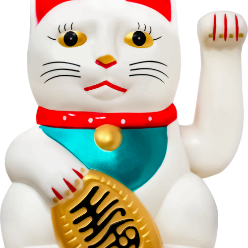 Ceramic Maneki neko
